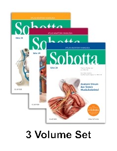 Sobotta Atlas de Anatomía Humana, 3 Vols.