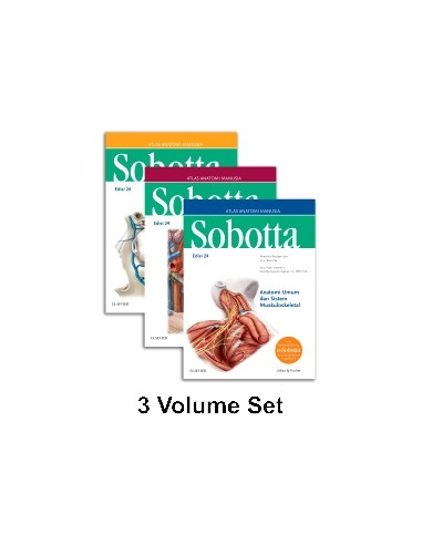 Sobotta Atlas de Anatomía Humana, 3 Vols.