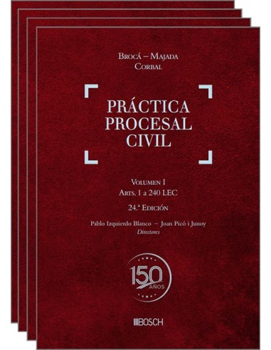 PRÁCTICA PROCESAL CIVIL-4 TOMOS-24ªEd.